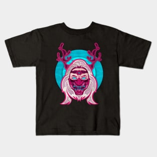 The Ocean Ghost (Cyan) Kids T-Shirt